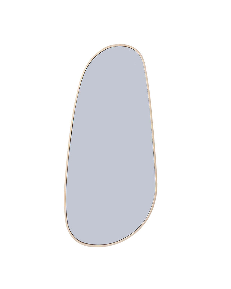 Pebble - Beige hairdressing mirror - Asymmetric